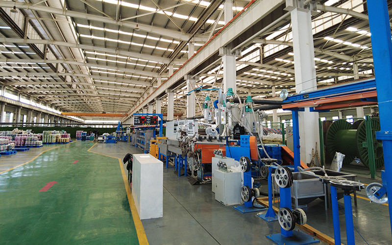 Wuxi Hengtai Cable Machinery Manufacture Co., Ltd üreticinin üretim hattı